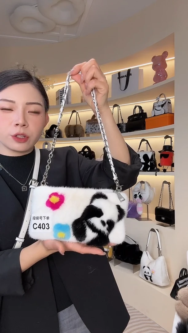 水貂毛【闪购商品】女包C403
