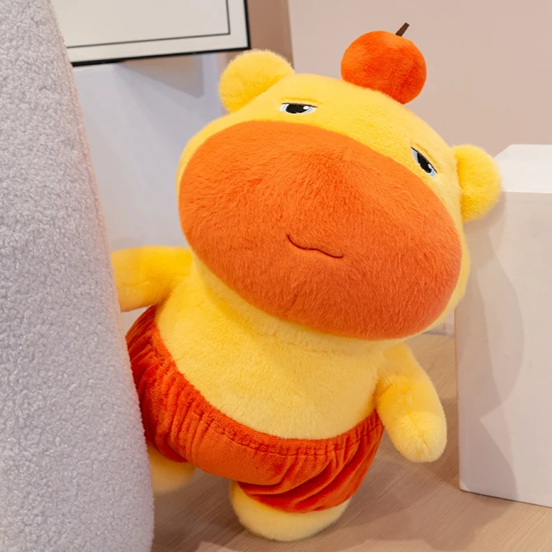 可爱水豚噜噜毛绒公仔卡皮巴拉玩偶挂件男生女生节日礼物