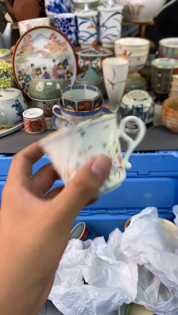 瓷片茶盏陶瓷陶片