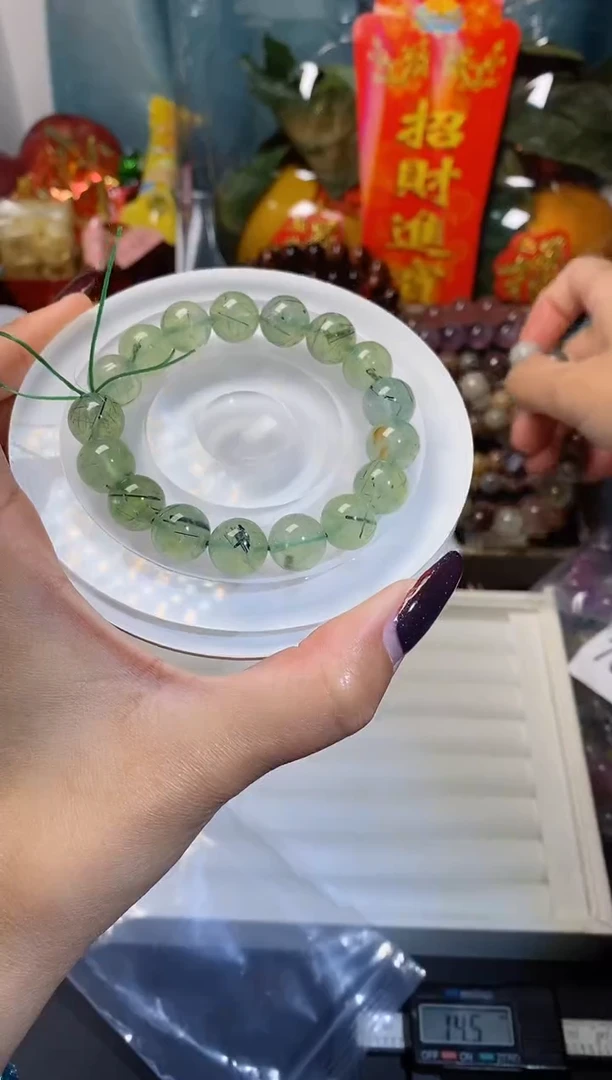 【闪购商品】水晶手串未镶嵌葡萄石071