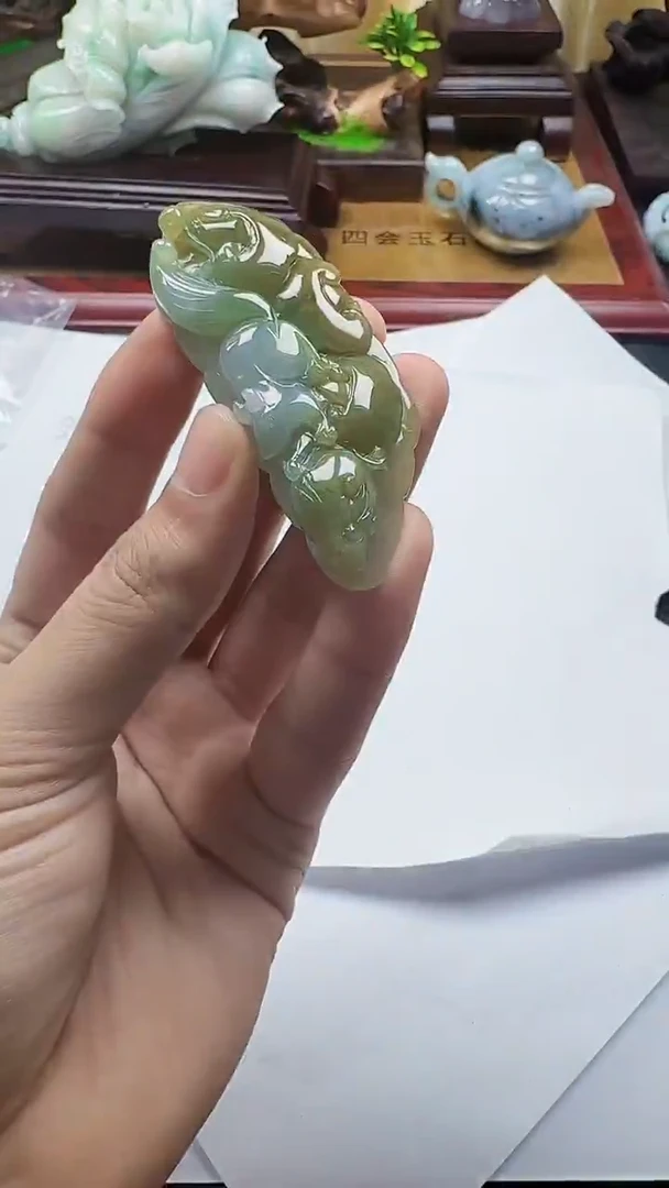 吊坠(不含链)未镶嵌翡翠1