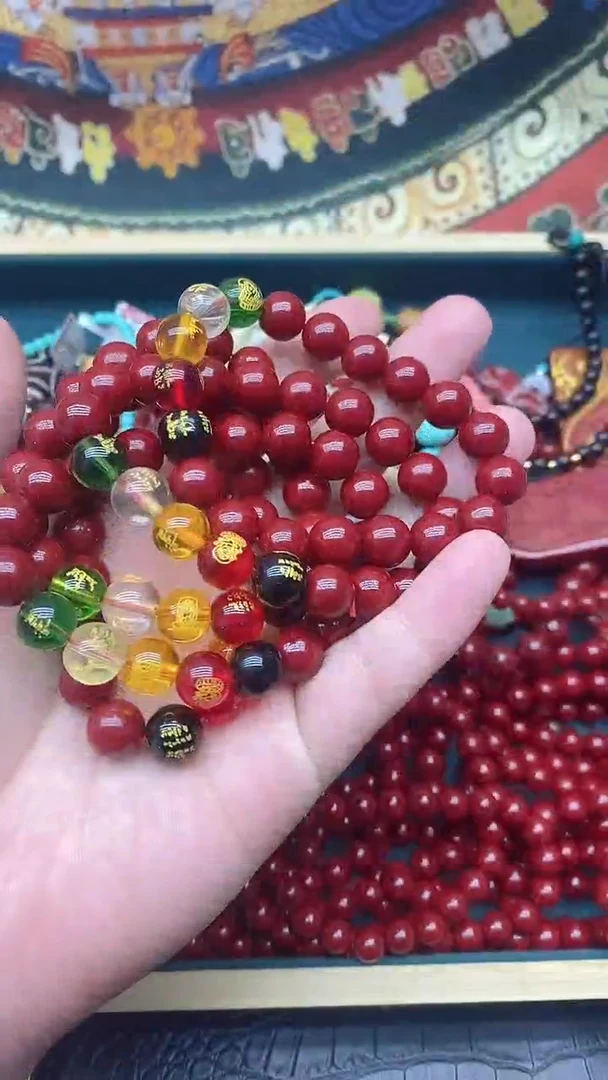 【闪购商品】玛瑙/玉髓新款合金五陆手链