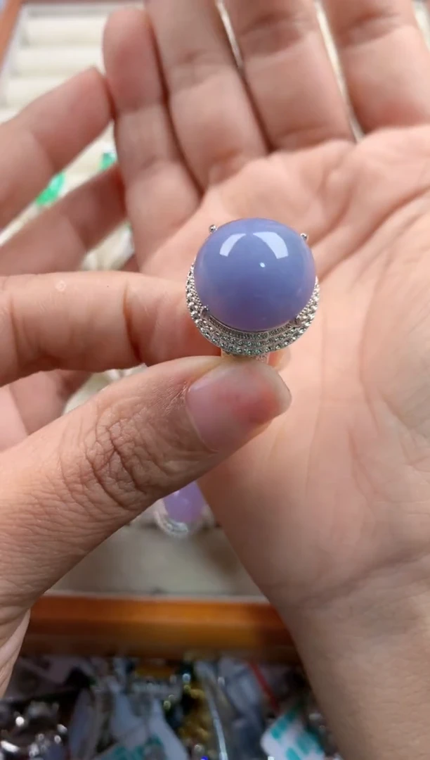 未镶嵌戒指翡翠333     7