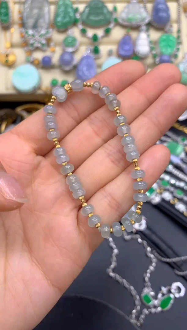 【闪购商品】翡翠手链未镶嵌93-中国好珍宝