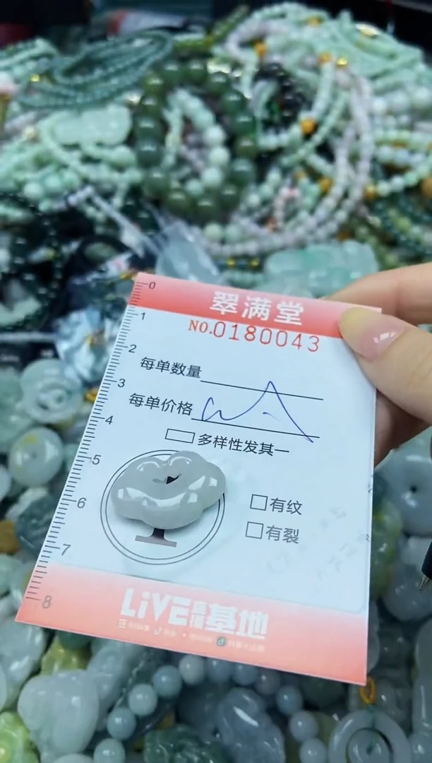 颈饰未镶嵌翡翠闪购0180043