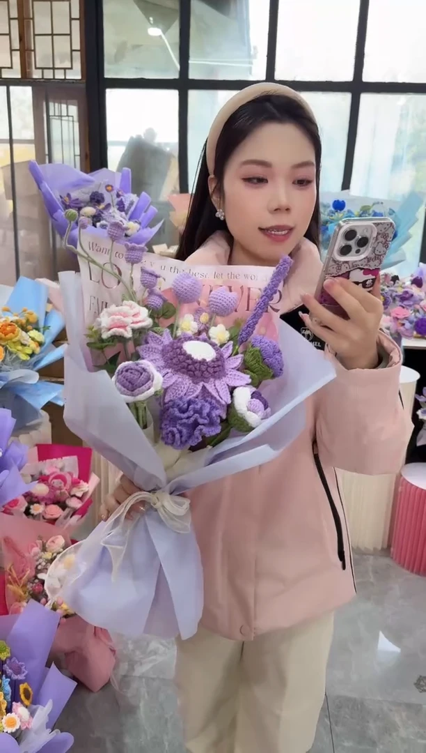 非遗手工定制花束，孤品清仓！