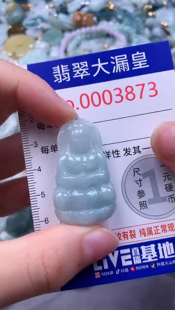 吊坠(不含链)未镶嵌翡翠3873