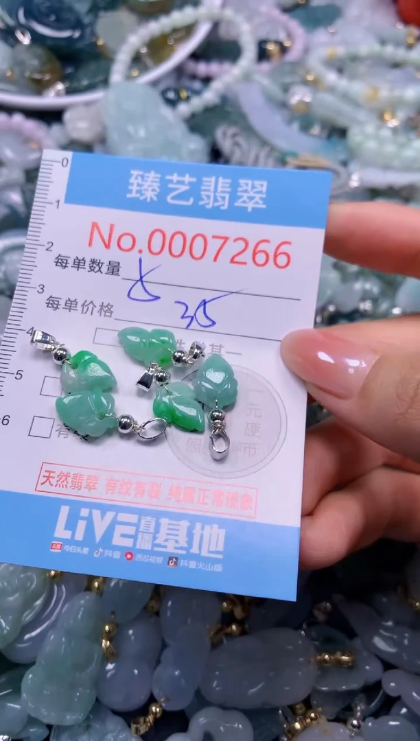 颈饰未镶嵌翡翠7266