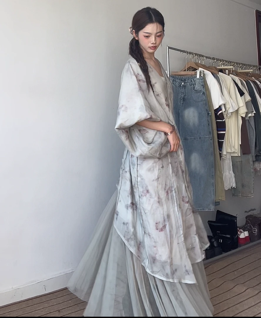 【新中式连衣长裙】 Pocket口袋服饰春夏 国风新中式气质连衣裙