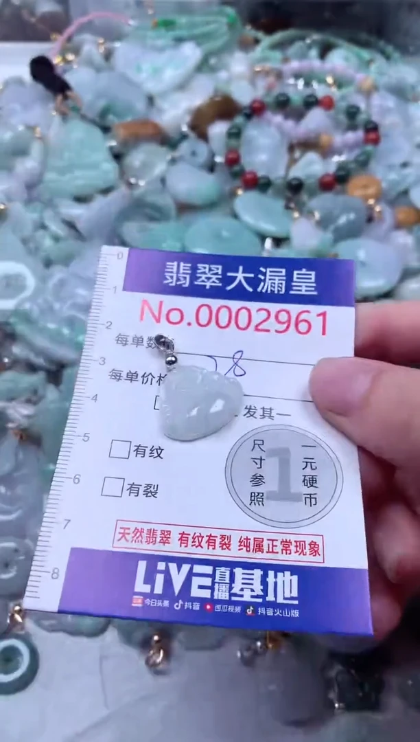 颈饰未镶嵌翡翠2961