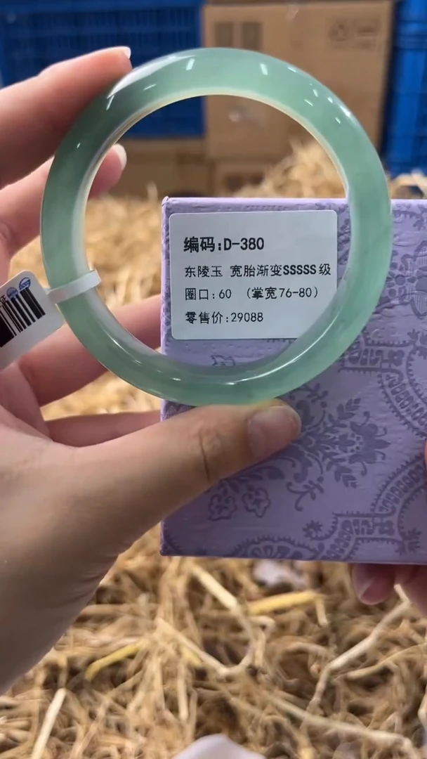 未镶嵌手镯石英质玉D-380