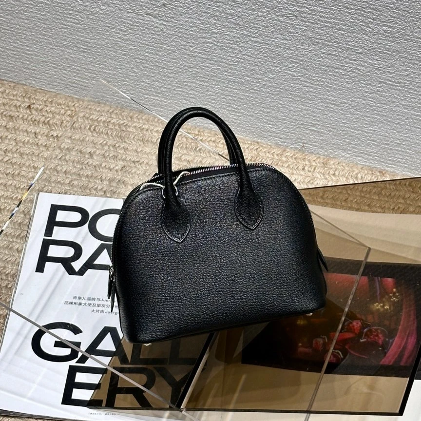99新 Hermes/爱马仕 黑银保龄球mini K刻