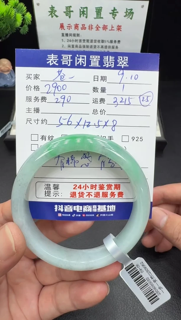未镶嵌手镯翡翠苍**海翡翠手镯