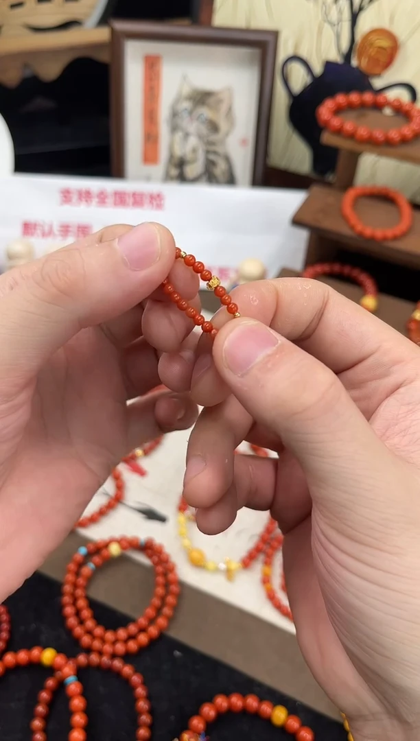 未镶嵌南红玛瑙戒指南红戒指QF-J13