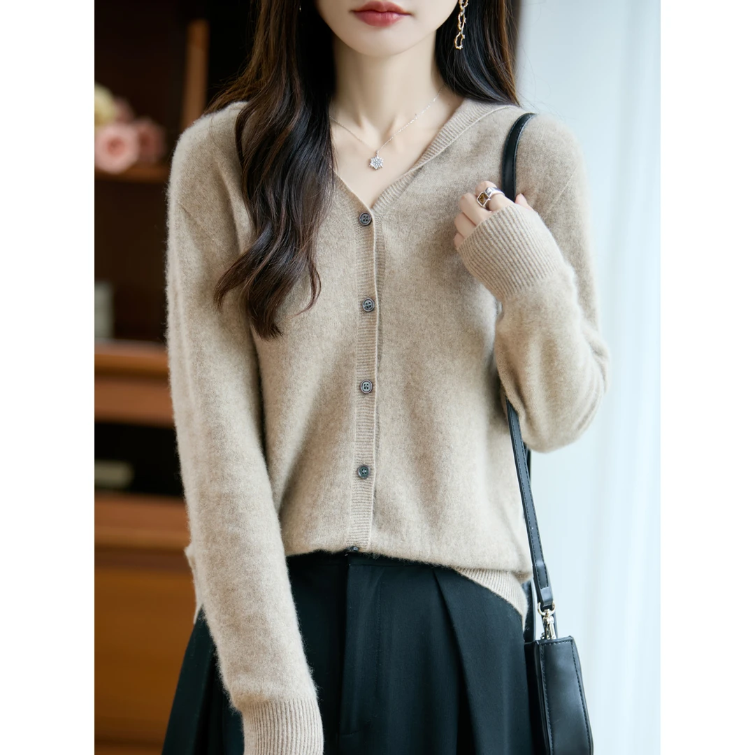 【梅姐专属】早秋氛围感百搭羊毛衫YM-QHNJRG-083