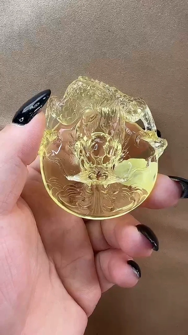 琥珀颈饰未镶嵌吊坠