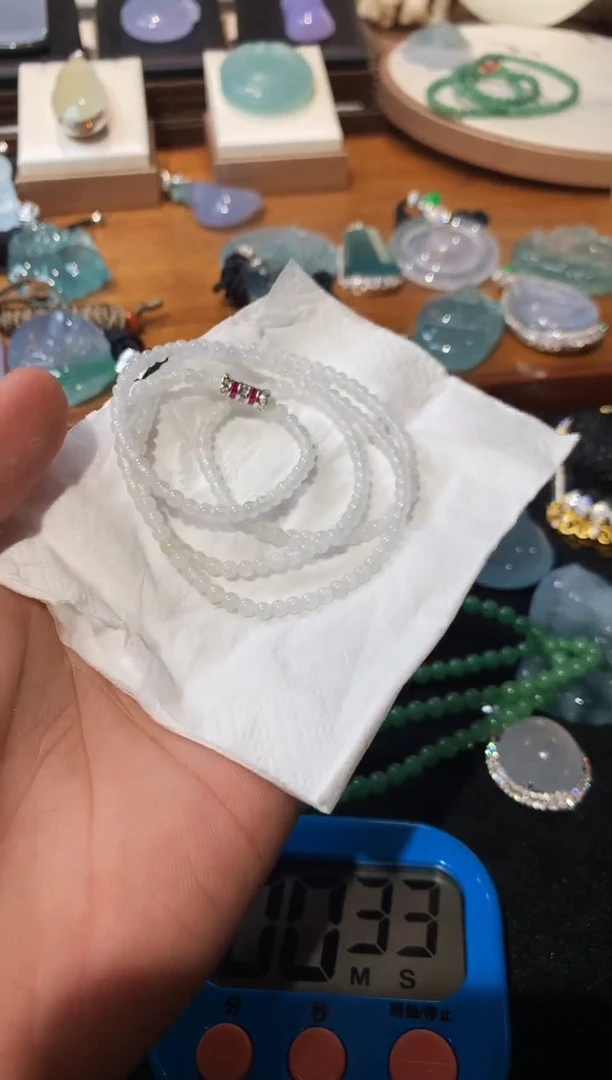 未镶嵌定制翡翠是****呀4073毛货不退不换