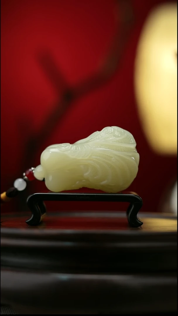 玉【手握百财】天然玉石手把件