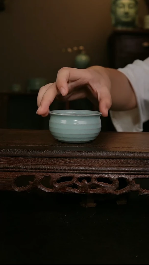 摆件王国奇手工炫纹杯 印章