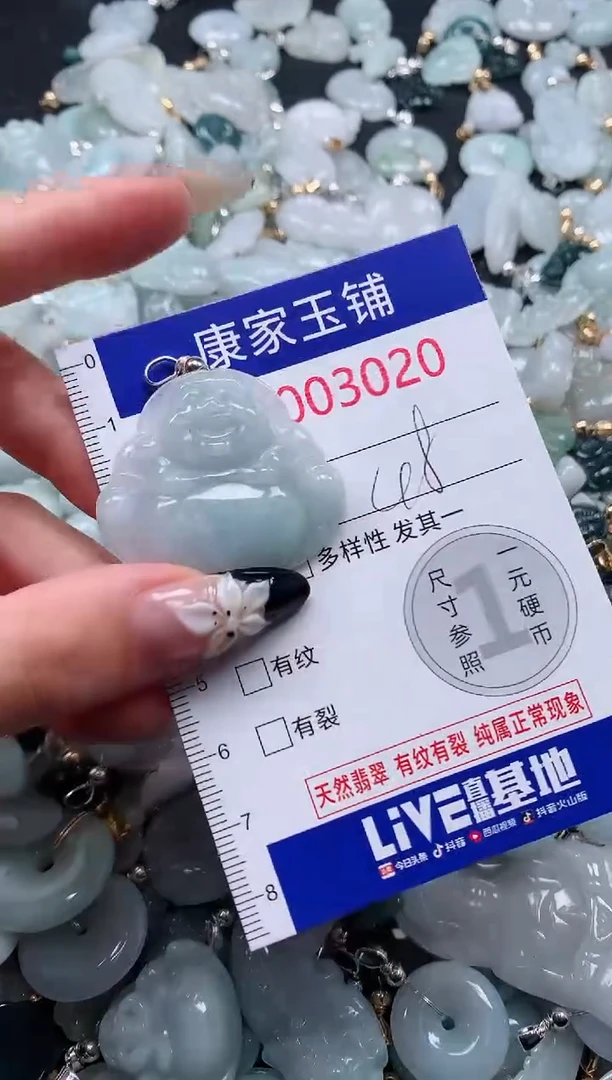 颈饰未镶嵌翡翠3020