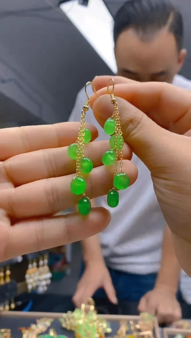 【闪购商品】玛瑙/玉髓耳饰合金067玛瑙饰品