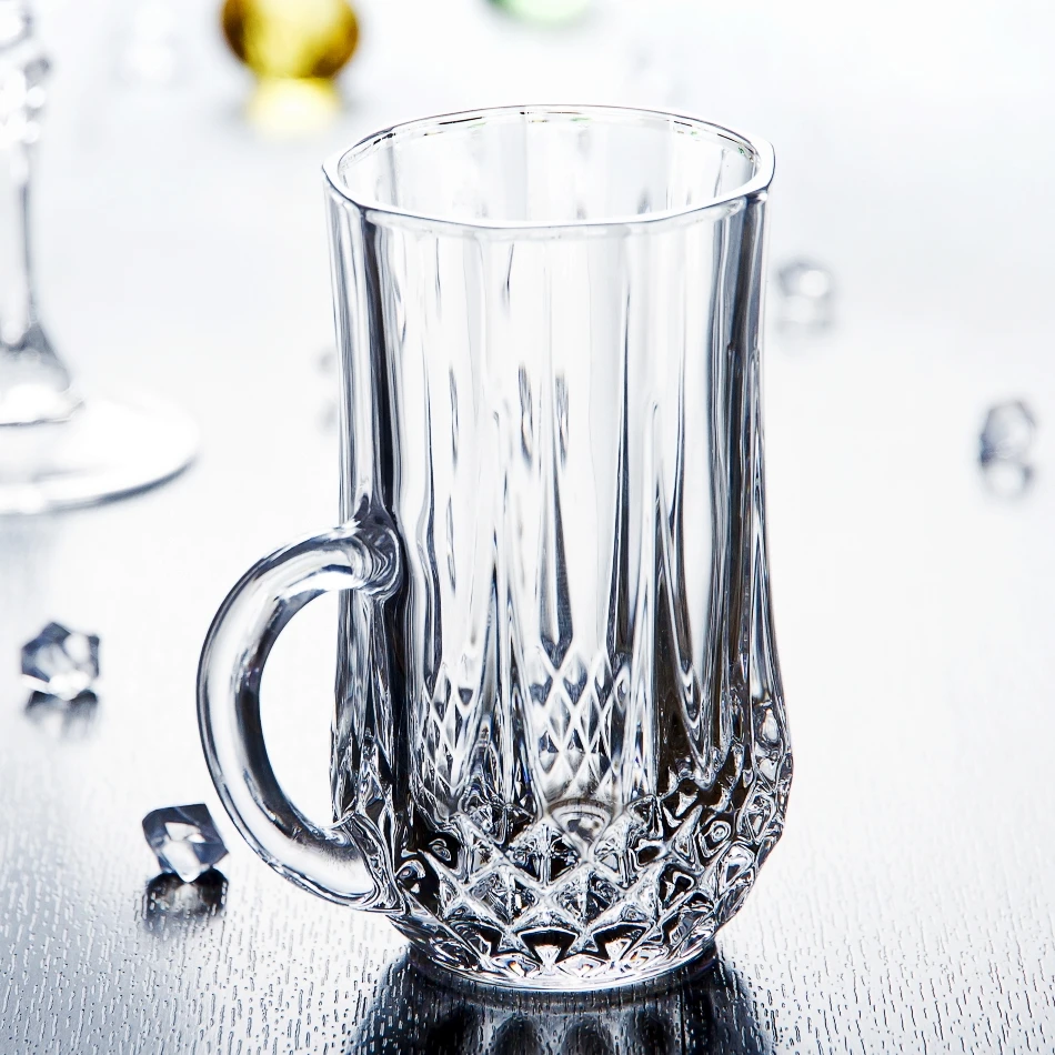 【2支】法国进口CDA无铅水晶玻璃咖啡杯140ml