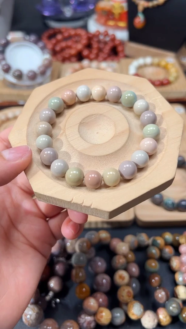 未镶嵌手串石英质玉暮**️1