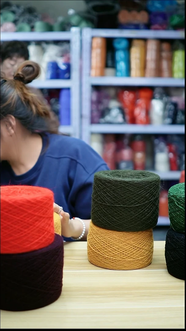 貂毛欢姐手编线A579