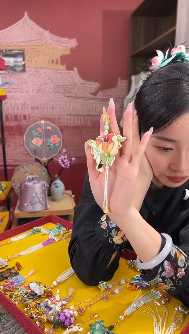 【闪购商品】刺绣苏绣世家非遗手工（压襟）