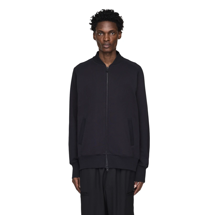 Y-3/Y-3（53-JX7266）黑色休闲开衫双拉链运动外套