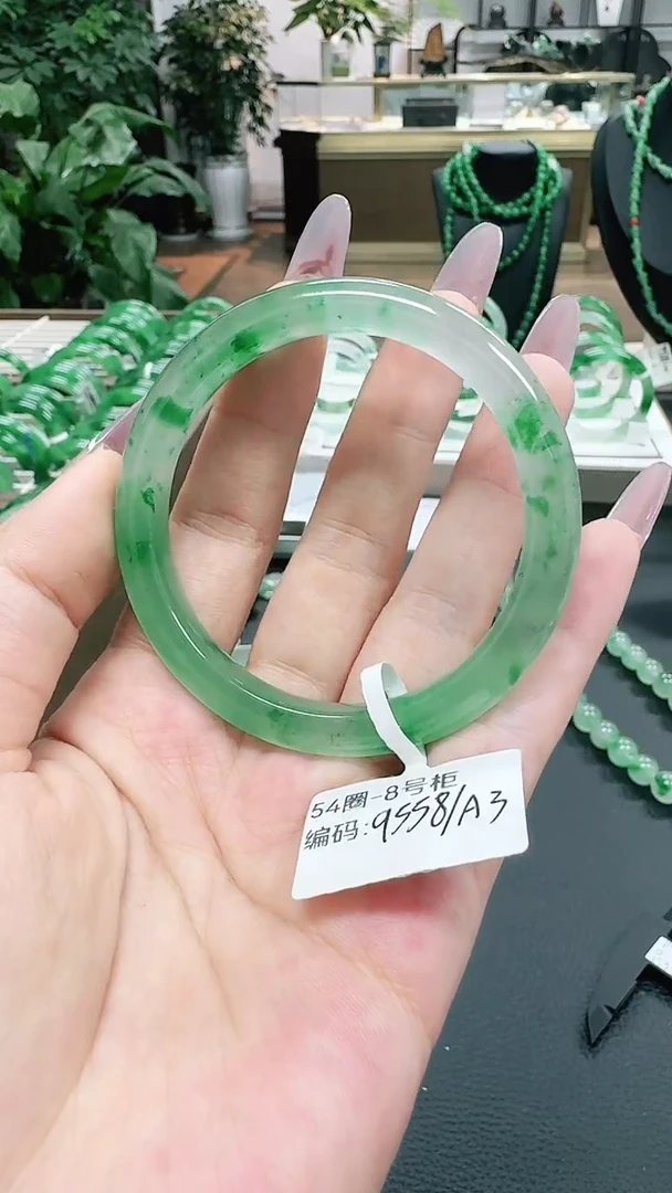 未镶嵌1石英质玉（非洲翠）美*羊/1611-54