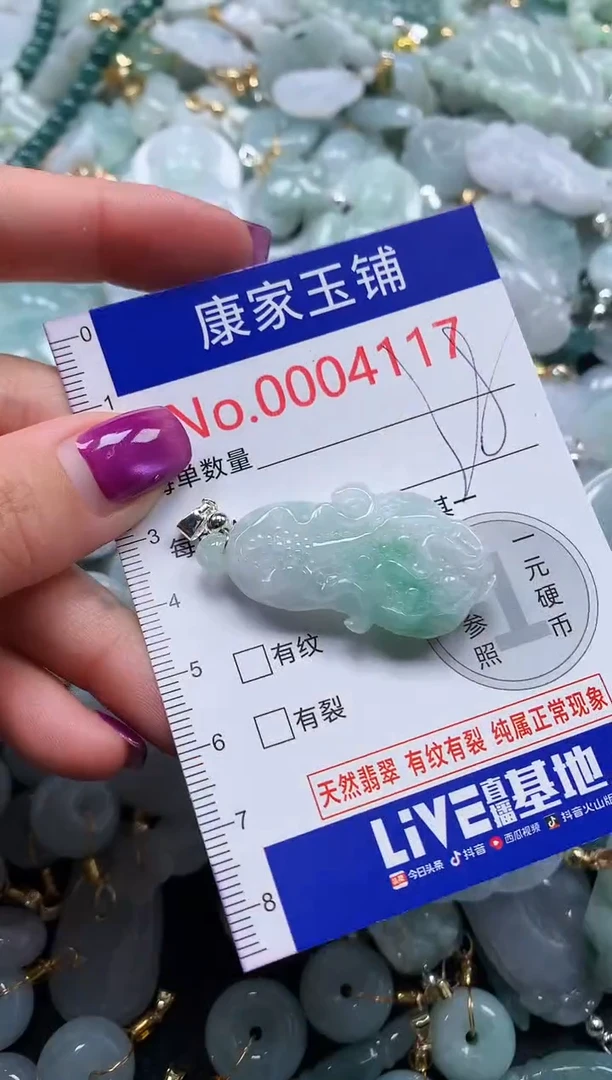 颈饰未镶嵌翡翠4117