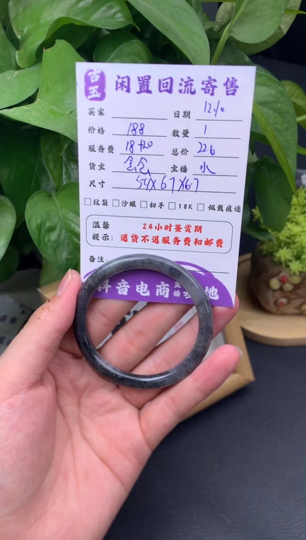 未镶嵌手镯翡翠手镯