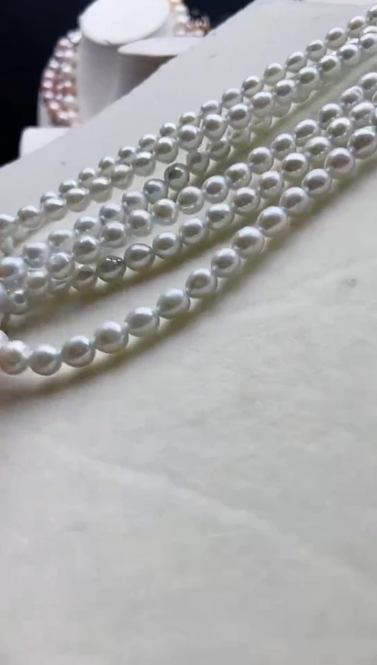 淡水珍珠未镶嵌颈饰1