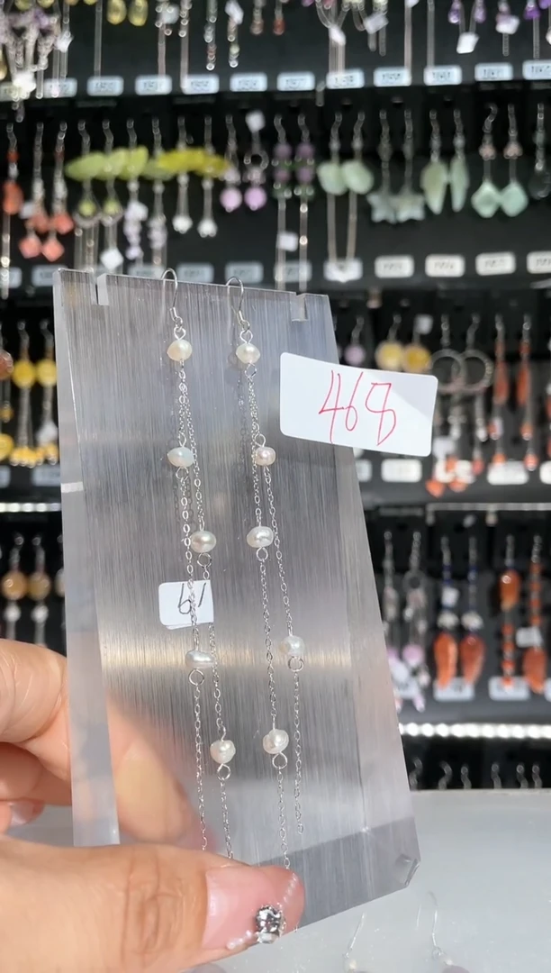 【闪购商品】紫晶耳饰银S925镶嵌喜欢拍