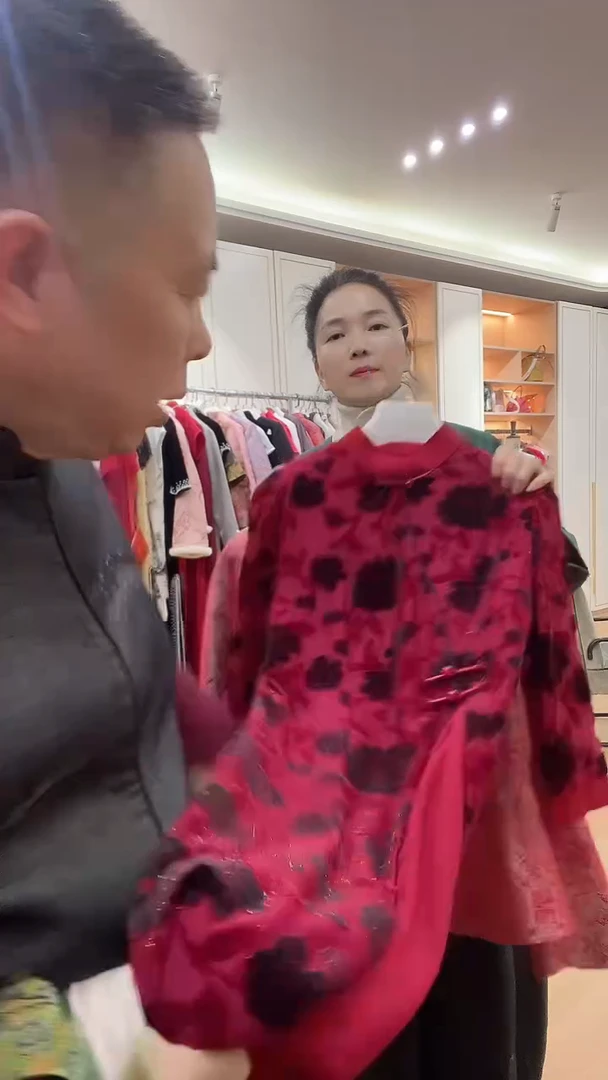 丝绒改良旗袍L码 115斤内