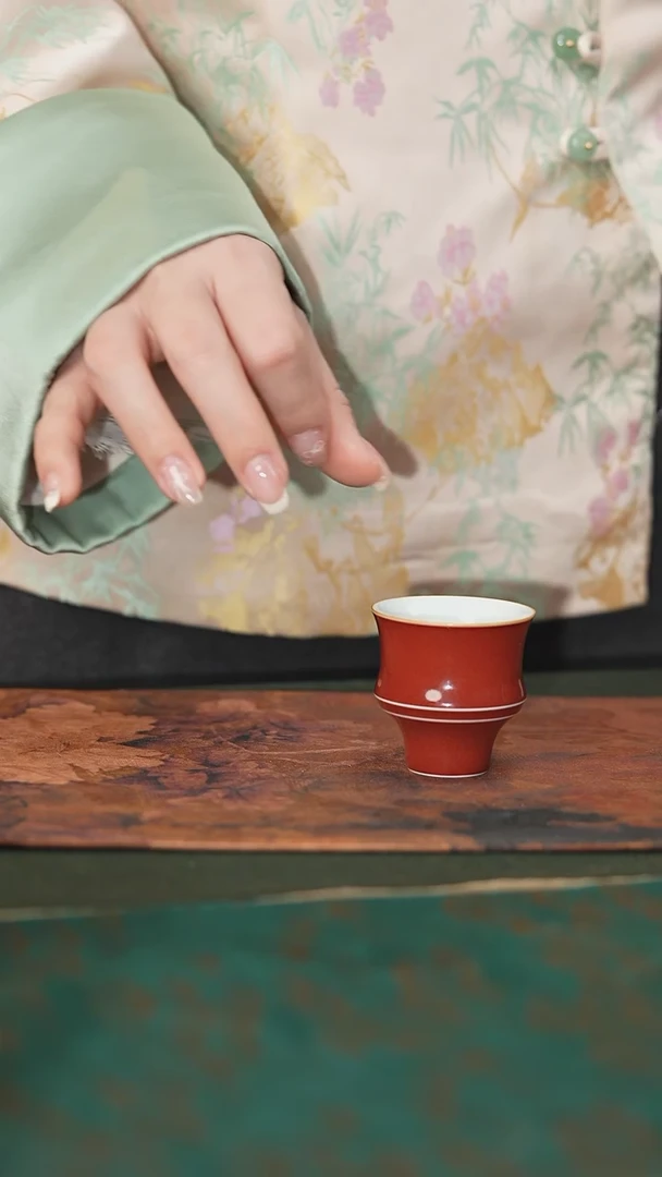 【闪购商品】摆件耕道堂文竹杯