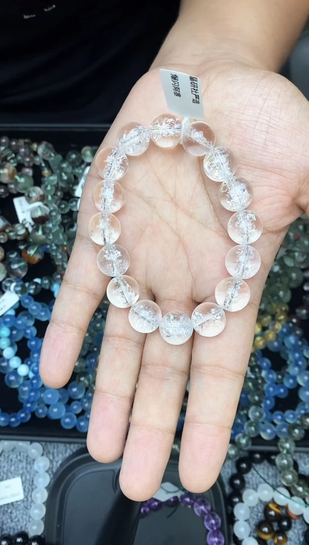 水晶手链未镶嵌小****️白阿赛13+