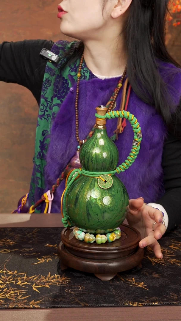 471 --高端工艺大漆酒葫芦--188