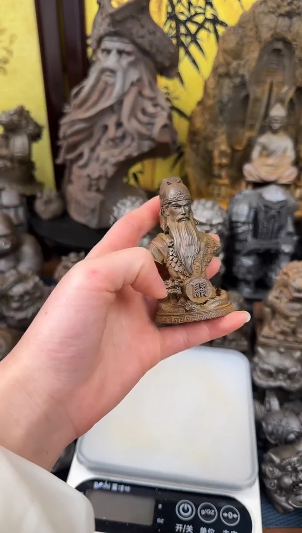 铁精致创意摆件关羽