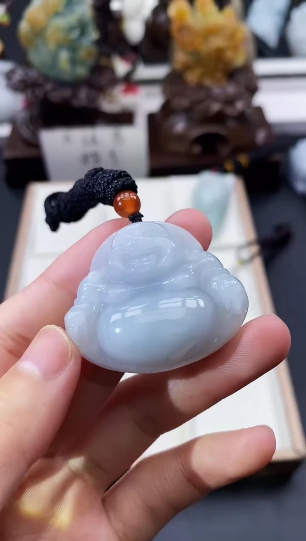 颈饰未镶嵌翡翠天然缅甸A货翡翠