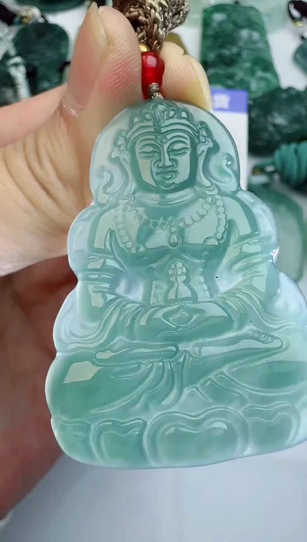 【闪购商品】翡翠吊坠(不含链)未镶嵌多样性随机发其一