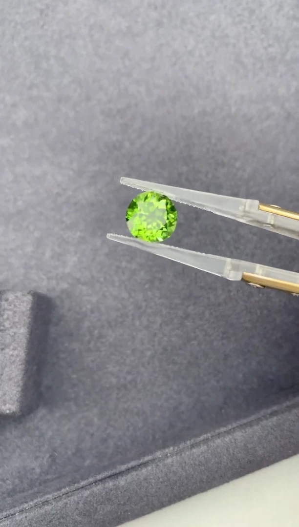 裸石未镶嵌橄榄石3.5ct橄榄石  FG