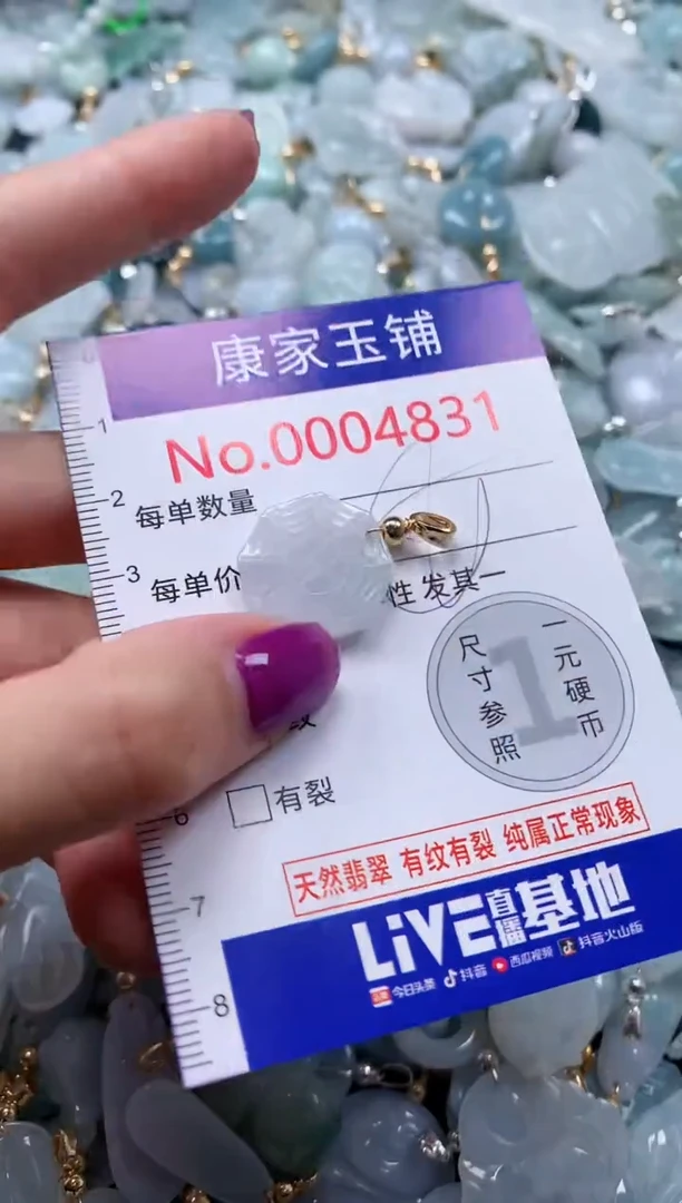 颈饰未镶嵌翡翠4831