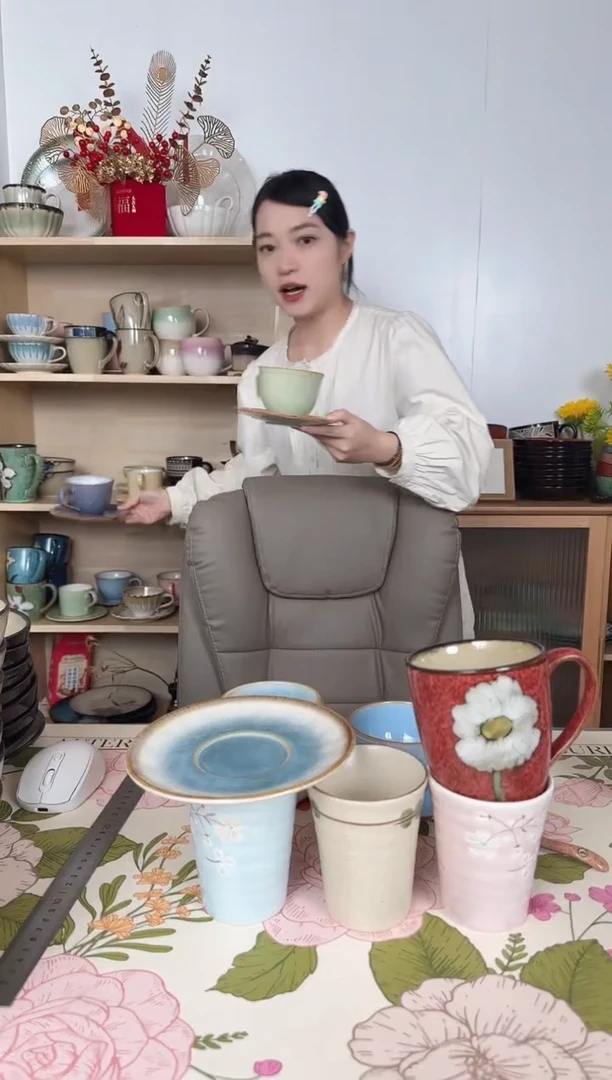 陶咖啡杯2只45454545