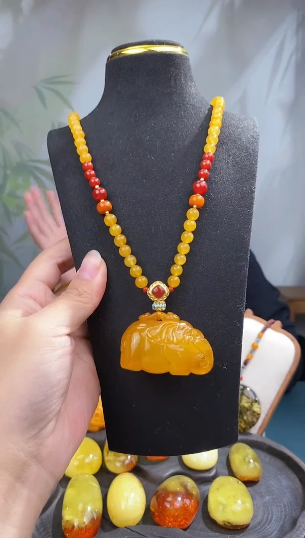 裸石琥珀未镶嵌H*H基地发货 一物一证 顺丰包邮