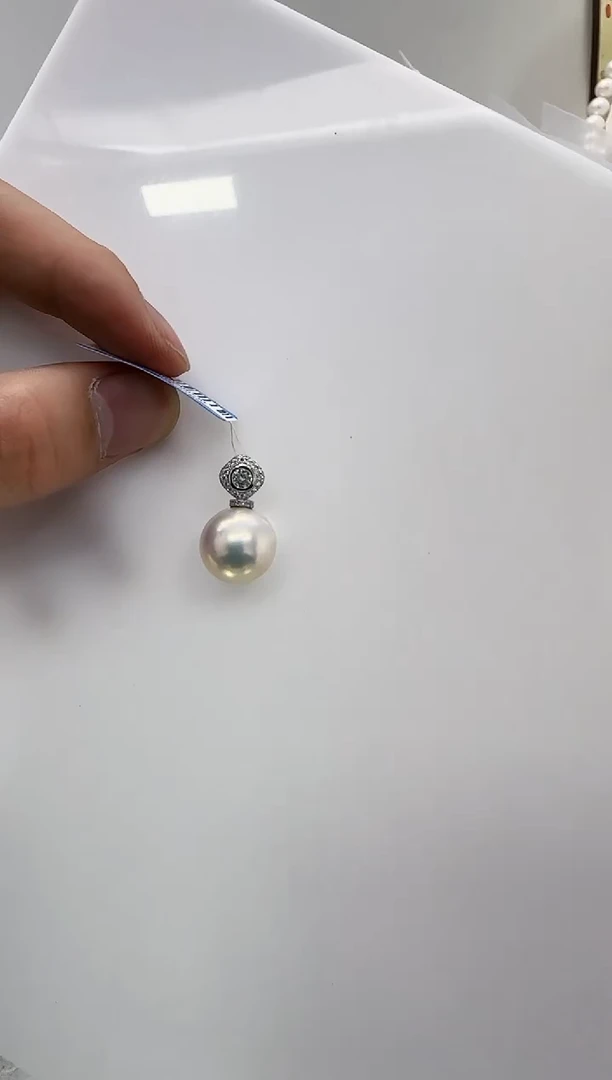 【闪购商品】淡水珍珠DA银S925镶嵌b676 吊坠
