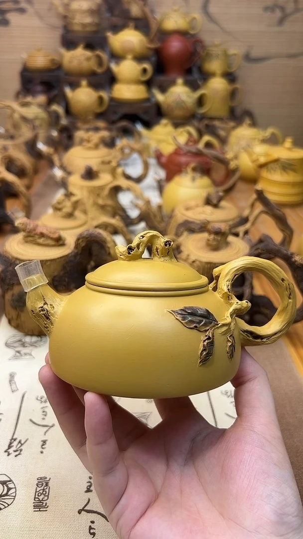 茶壶紫砂d****f素描大壶