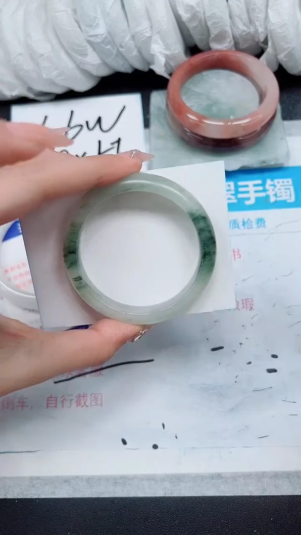 【闪购商品】石英质玉手镯未镶嵌A144-54/55