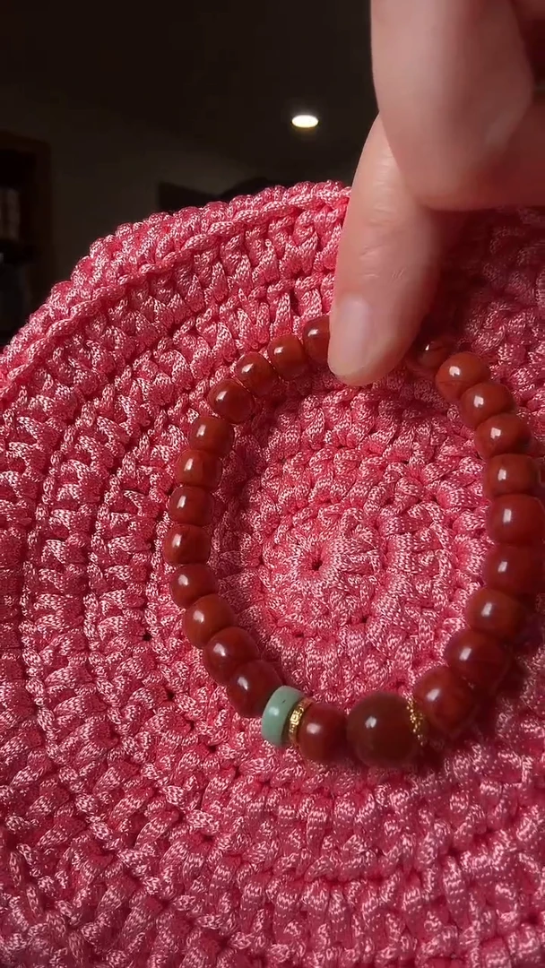 手链未镶嵌南红玛瑙冰花专拍南红手串